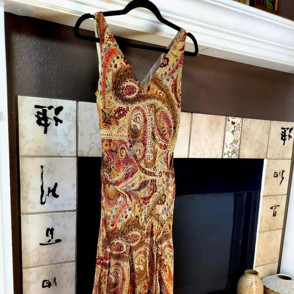 Stunning silk 1930s vintage inspired dress - Picture 1 of 5